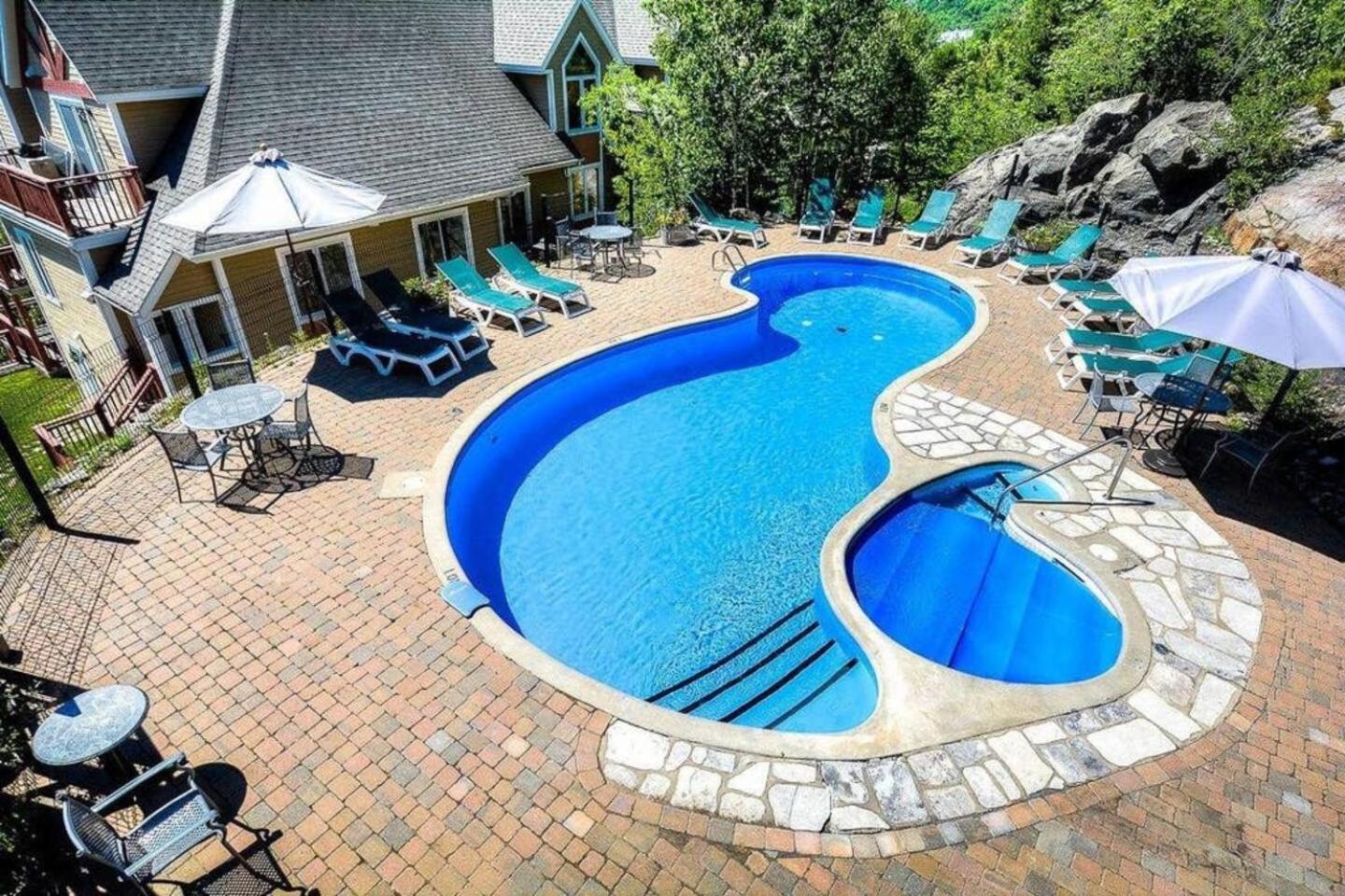 Villa Ski Inout 2Brs On The Mountain! 197-3 Mont-Tremblant Exterior foto